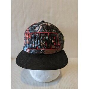 Marvel Comics Logo Avengers Baseball Flatbill Cap Snapback OSFM Hat